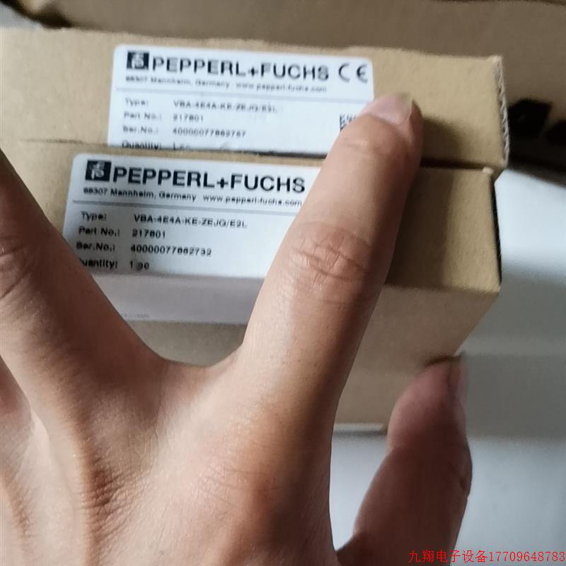 拍前询价:全新倍加福P+F模块VBA-4E4A-KE-ZEJQ/E2L