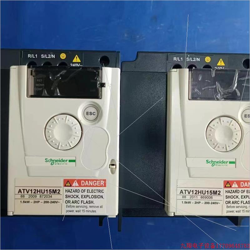 拍前询价:(议价)二手拆机施耐德变频器1.5KW