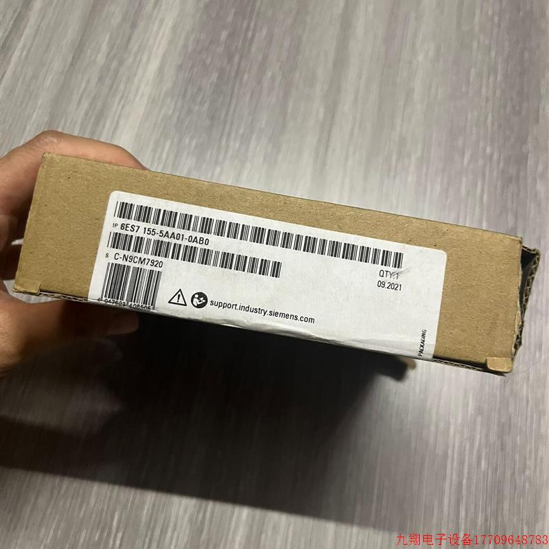 拍前询价:6ES7155-5AA01-0AB0 现货一台 全新侧开封