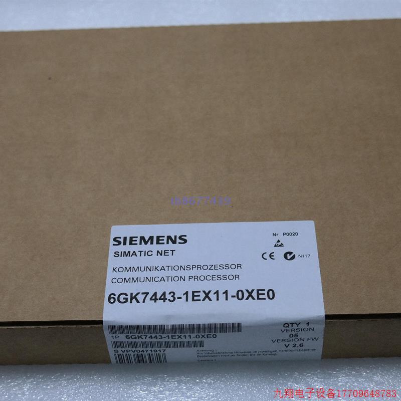 拍前询价:原装400PLC 6GK7 443-1EX11-0XE0 6GK7443-1EX11-0XE0