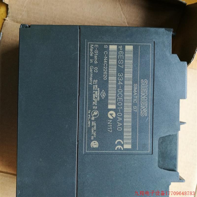 拍前询价:6ES7334-0CE01-0AA0实物照片 品质完好现货