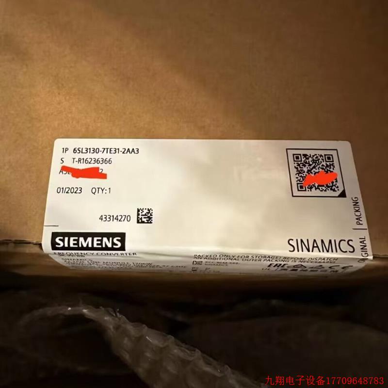 拍前询价:商品编号(市售编号) 6SL3130-7TE31-2AA3