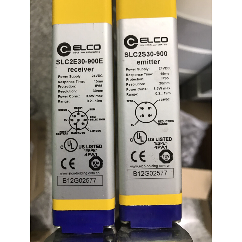 拍前询价：宜科ELCO安全安栅 SLC2E30-900E SLC2S3全新原装拍前请