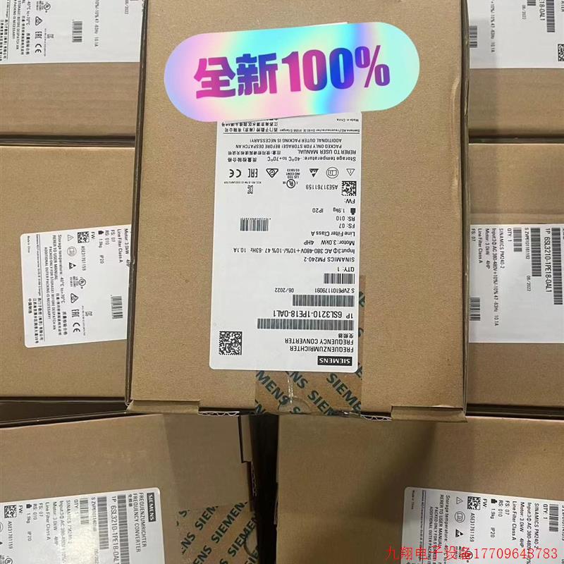 拍前询价:有货6SL3210-1PE23-3AL0德国原装进口变