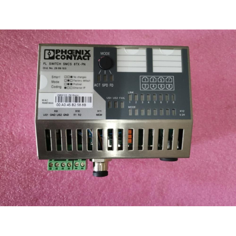 拍前询价：全新原装 FL SWITCH SMCS 8TX-PN 2989103 无
