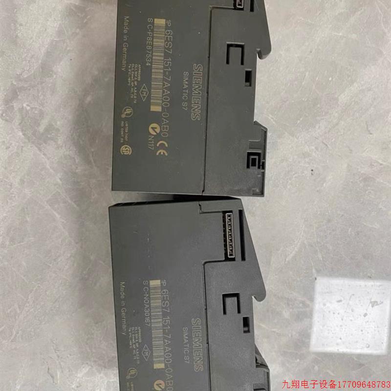 拍前询价:6ES7151-7AA00-0AB0 拆机设备 现货多台 功