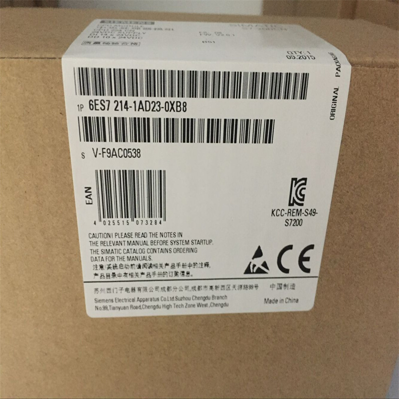 拍前询价：6ES7214-1AD23-0XB8CPU224紧凑型14数字输入10数