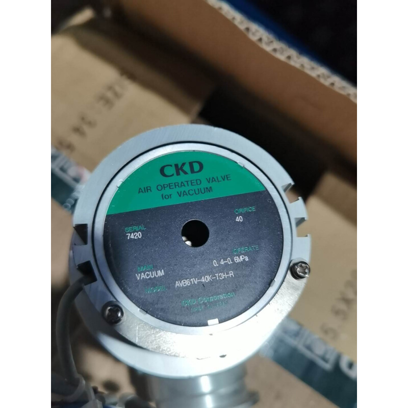 拍前询价：9成新CKD高压阀AVB61V-40K-T3H-R 需要的联