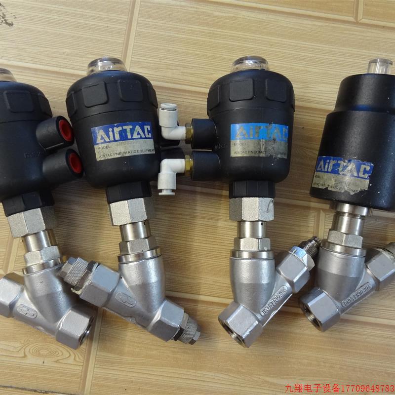 拍前询价:原装AIRTAC亚德客304不锈钢角阀 耐高温蒸汽Y型角阀DN1