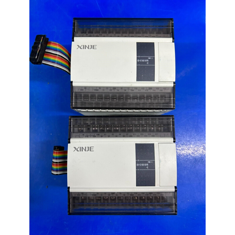 拍前询价：信捷PLC XD-E16X16YR-E，成色漂亮，功能包好包