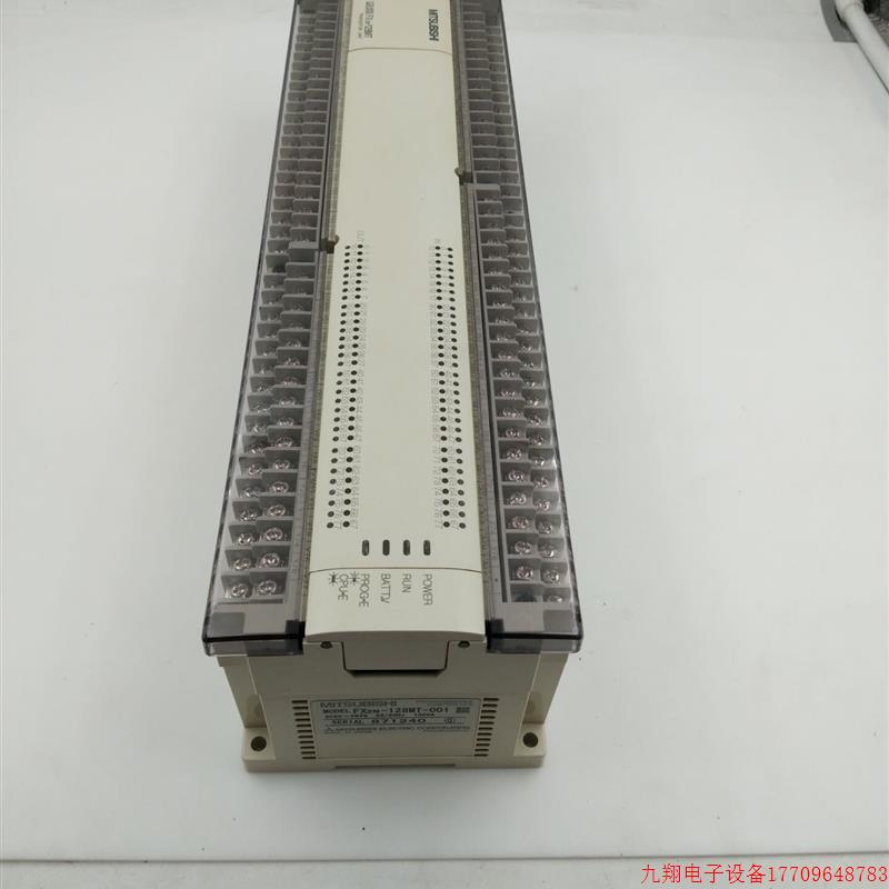 拍前询价:原装拆机Mitsubishi 三菱PLC FX2N-128MT-001现货实物
