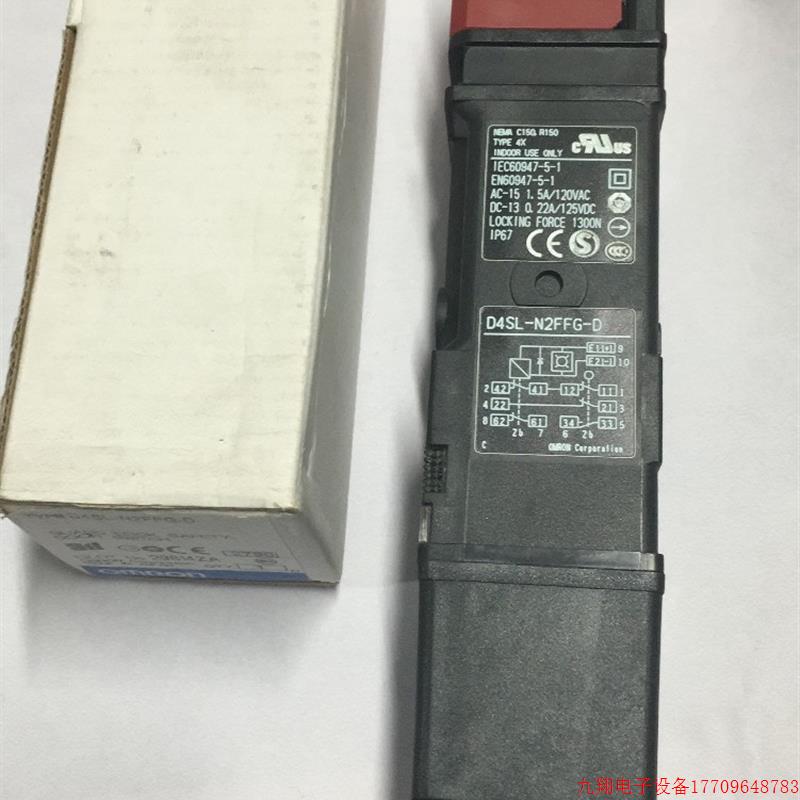 拍前询价:D4SL-N2FFG-D全新原装OMRON磁力锁定安全门开关