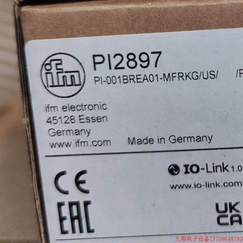 拍前询价:IFM PI2897 PI2898 PI2899 PI2997 全新原装正品易福门