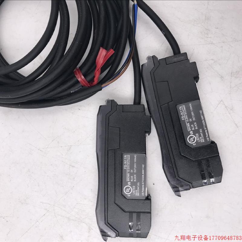 拍前询价:基恩士 KEYENCE全新无包装 FS-N11N 光纤传感器 放大器