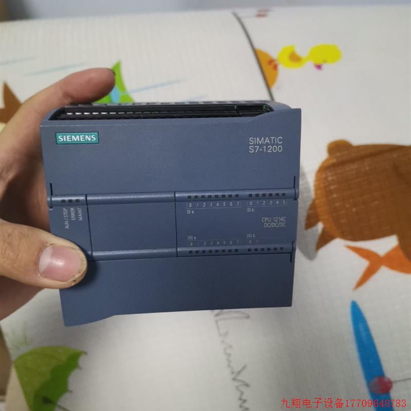 拍前询价:主机PLC CPU1214C 6ES7 214-1AG40-0XB0 DCDCDC晶体管