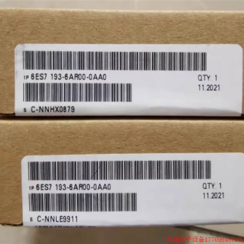 拍前询价:6ES7193-6AR00-0AA0ET200SP总线配接器6ES71936AR000AA
