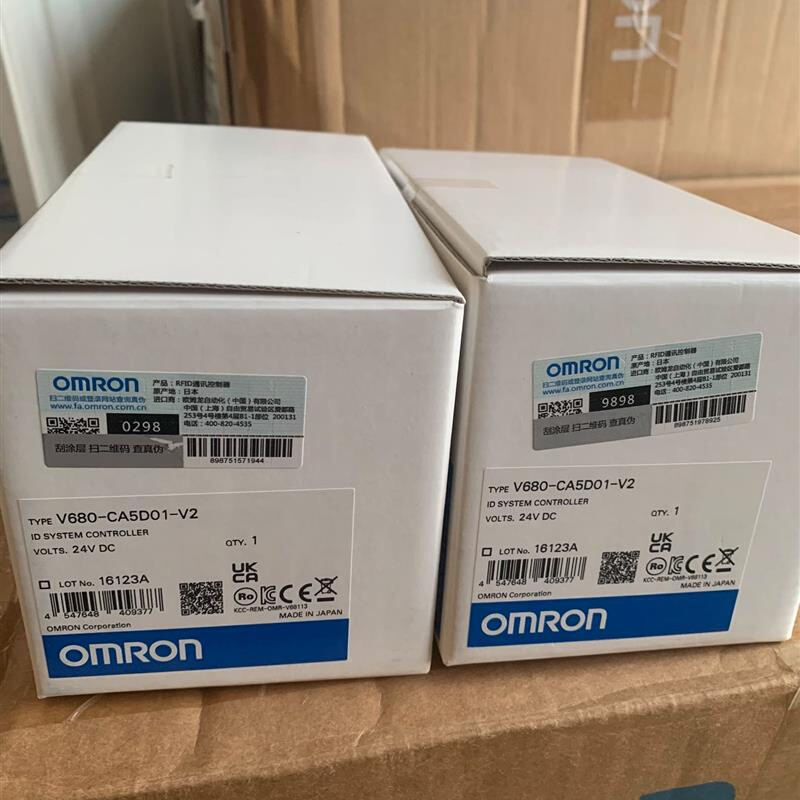 拍前询价：(议价)OMRON原装全新 V680-CA5D01-V2