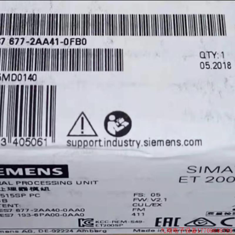 拍前询价:6ES7677-2AA41-0FB0S7-1500开放型CPU6ES76772AA410FB0