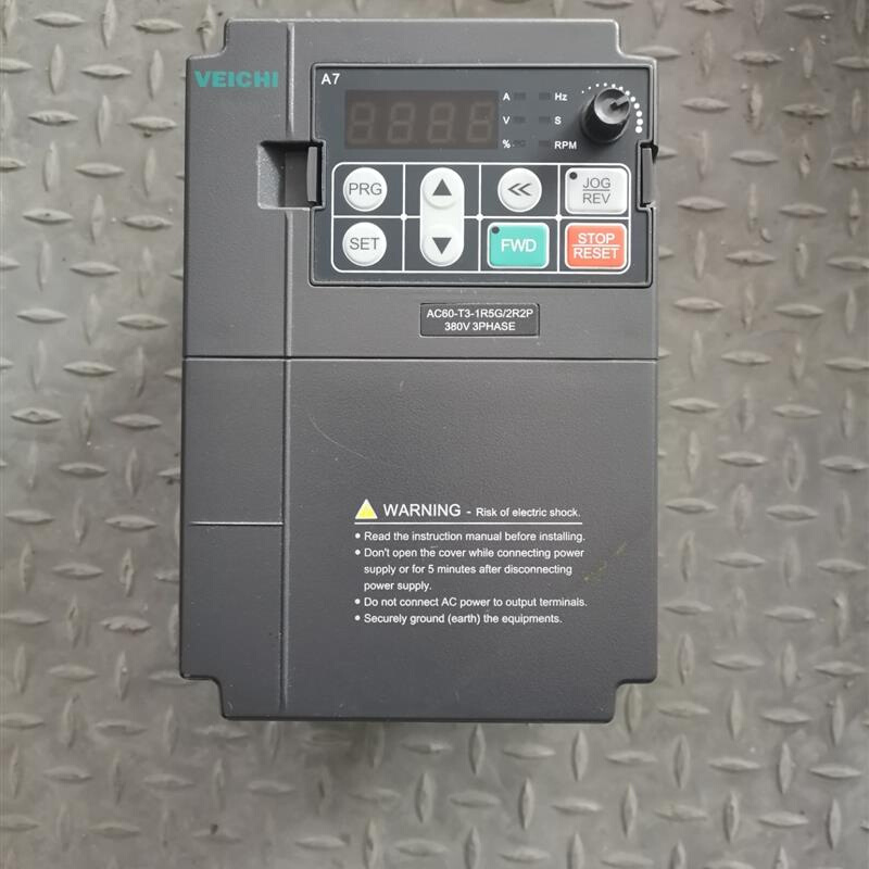 拍前询价：(议价)伟创变频器AC60-T3-1R5G/2R2P 1.5KW/2