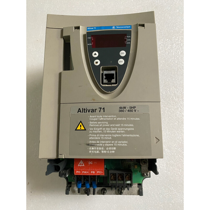 拍前询价：变频器ATV71HU40N4Z成色如图99新功能包好询价为准
