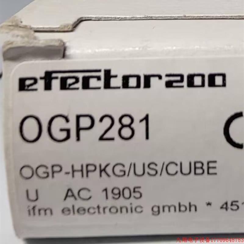 拍前询价:IFM OGP281 OK5008 TM9950 全新原装正品易福门  现货