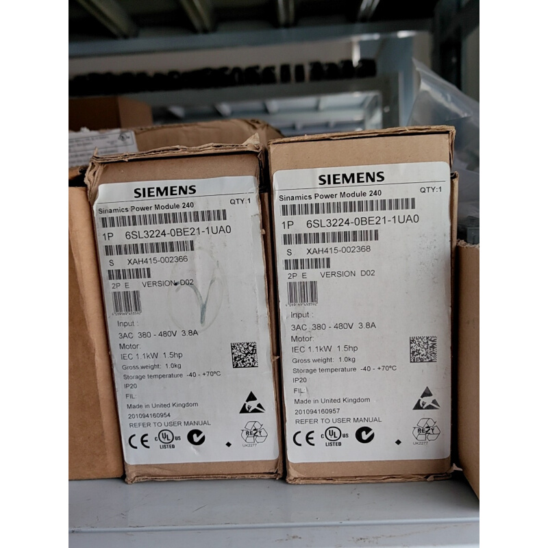 拍前询价：6SL3224-0BE21-1UA0图片实拍原装正品现