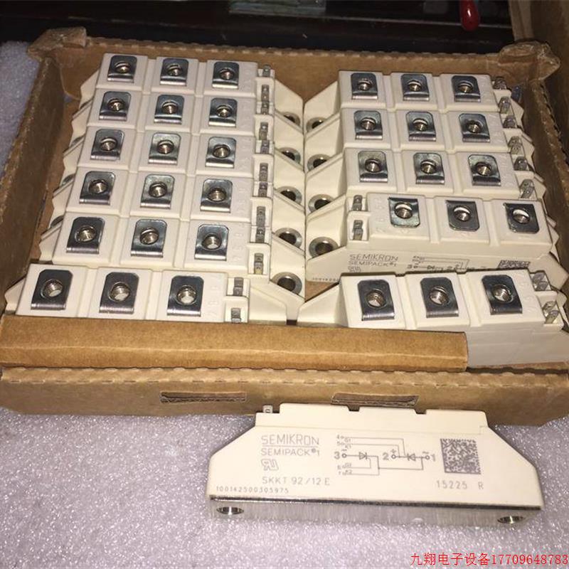 拍前询价:产品SKKT 92/12E可控硅模块现货实物议价