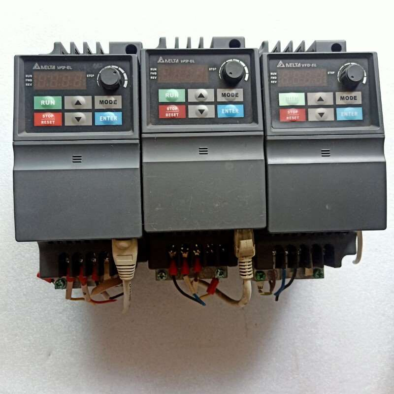 拍前询价：台达EL系列变频器VFD004EL21A拆机实物拍