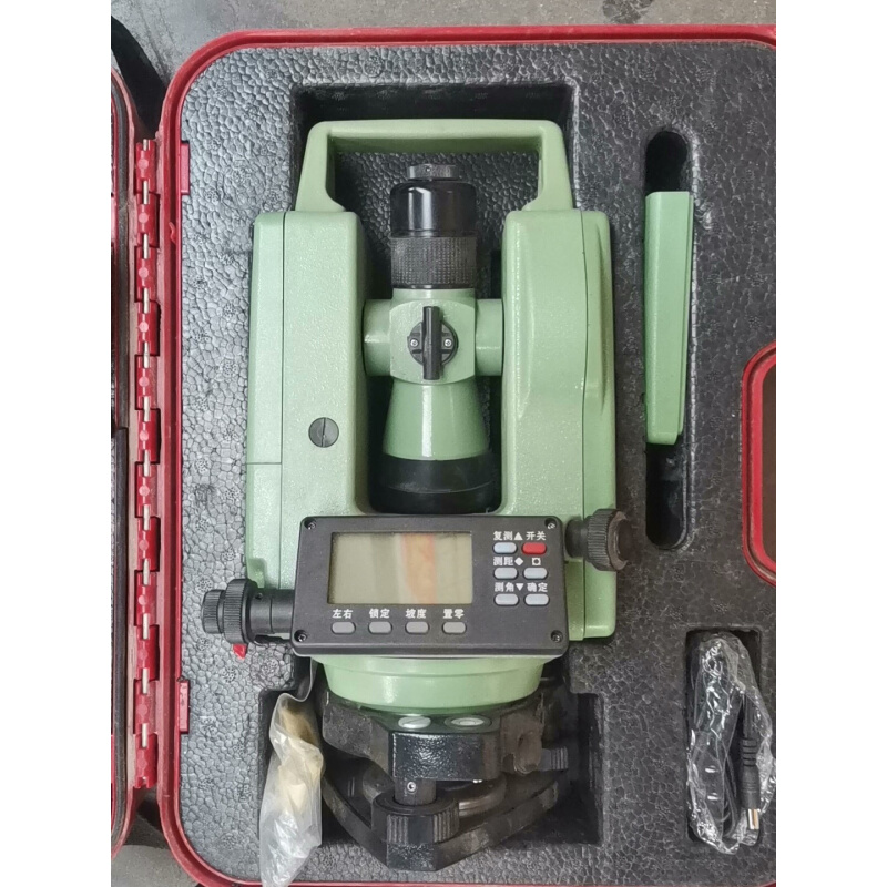 拍前询价：大地水准仪，DE2A，全新未使用，外壳不好没有支架。处