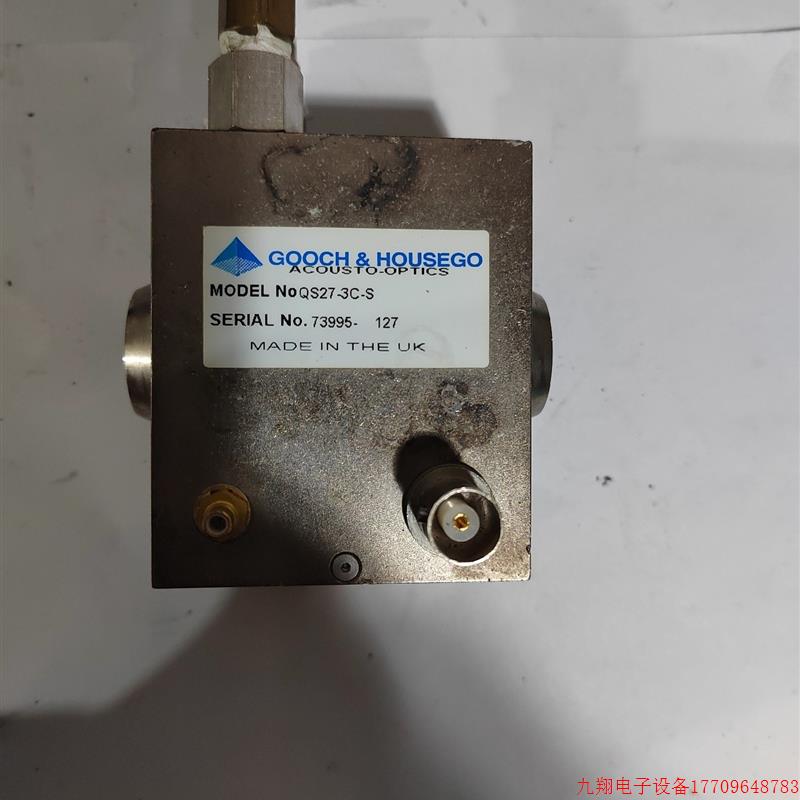 拍前询价:(议价)古奇激光打标机Q开关,MOoEL    QS27-3C-S