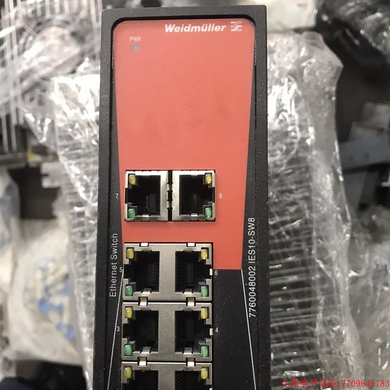 拍前询价:魏德米勒IES10-SW8工业交换机