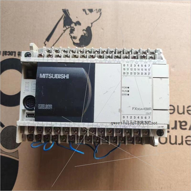 拍前询价：三菱PLC,FX3GA-40MR-CM,拆机包好,成色如图,