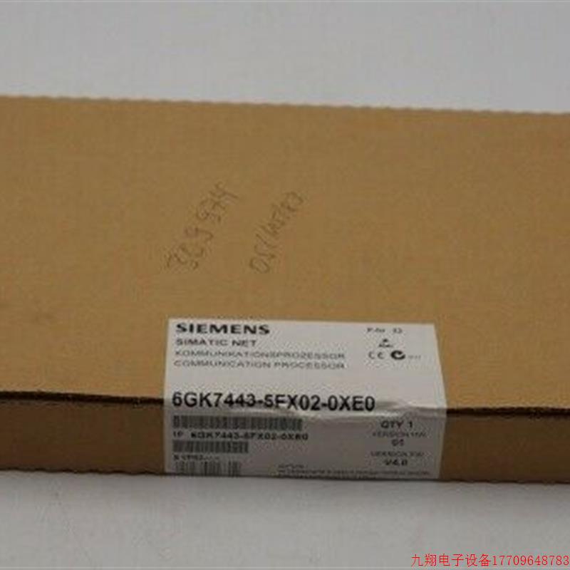 拍前询价:全新现货 6GK7443-5FX02-0XE0  议价