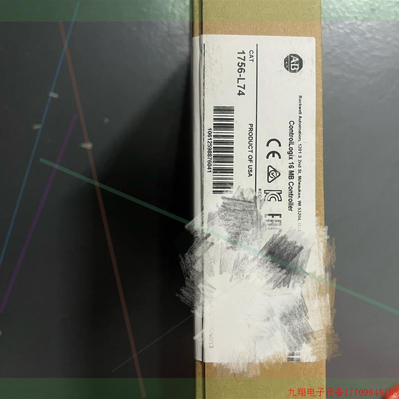 拍前询价:1756-L74  全新原装  CPU模块