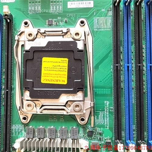 拍前询价:超微X10DRI C612芯片DDR4双路服务器主板多PCI-E拆分