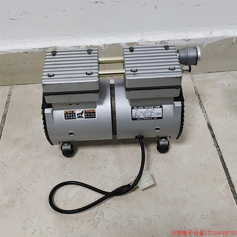 拍前询价:台湾钰邦无油活塞真空泵,形号DP–120V/(L),功率30
