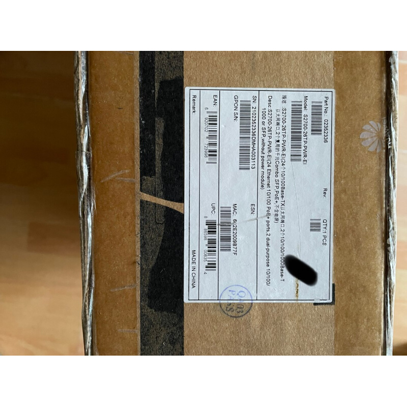 拍前询价：（议价） S2700-26TP-PWR-EI交换机，24百兆PO