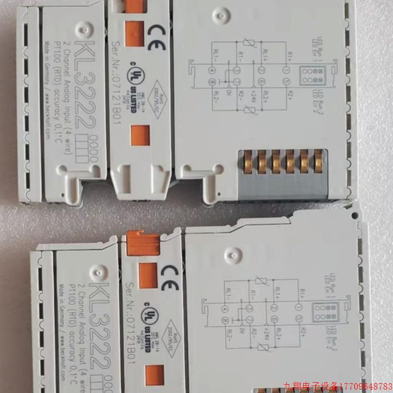 拍前询价:倍福PLC 模块 KL3222 型号齐全欢迎询价!