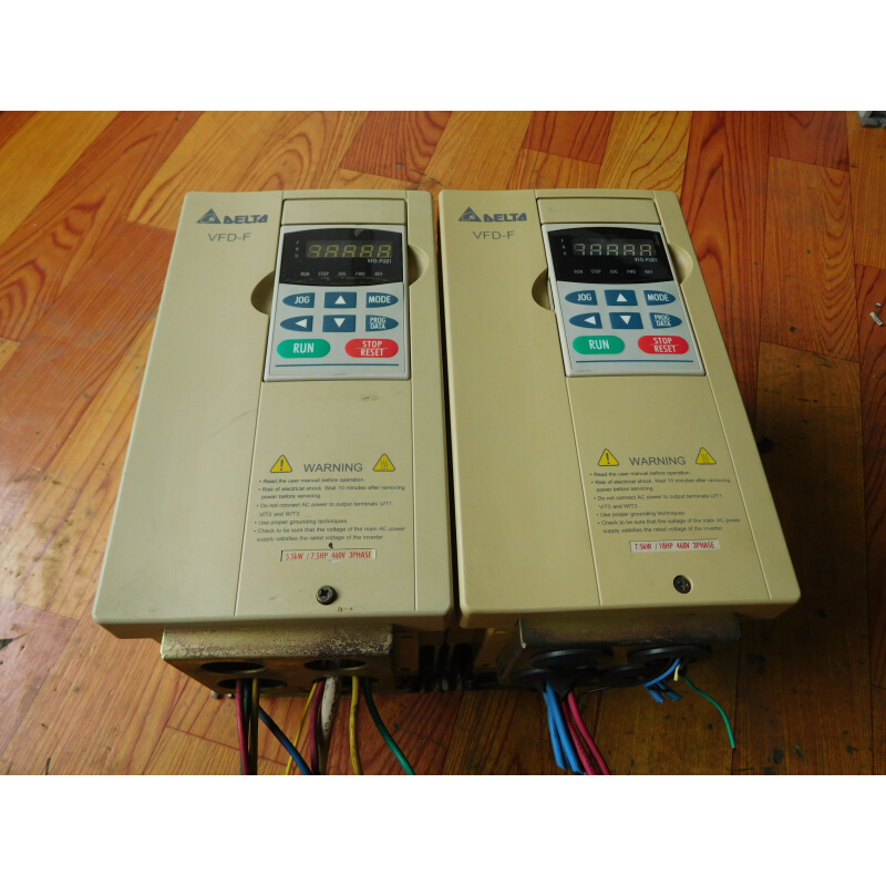 拍前询价：二手 原装拆机台达变频器 VFD055F43A 5.5KW 380V 实物