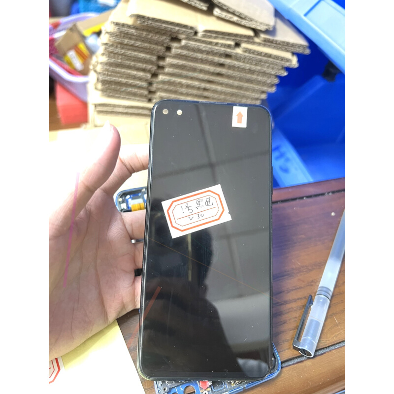 拍前询价：荣耀v30原装拆机完美屏幕总成带框