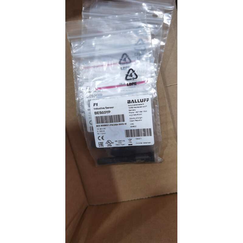 拍前询价：巴鲁夫传感器BES03YP图片实拍BES M08MG1-PS