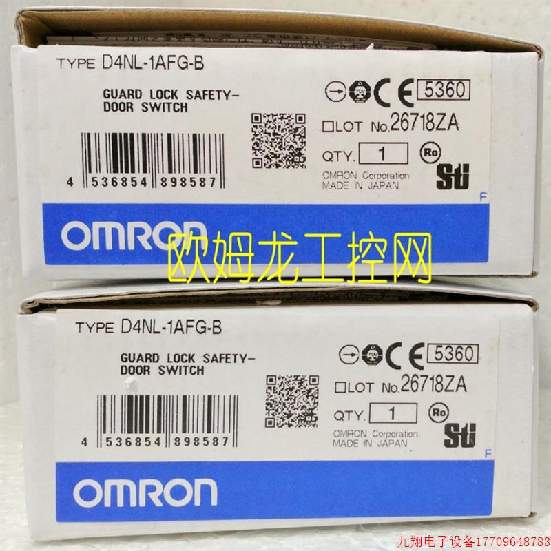 拍前询价:D4NL-1AFG-B安全门开关 全新原装未拆封现货