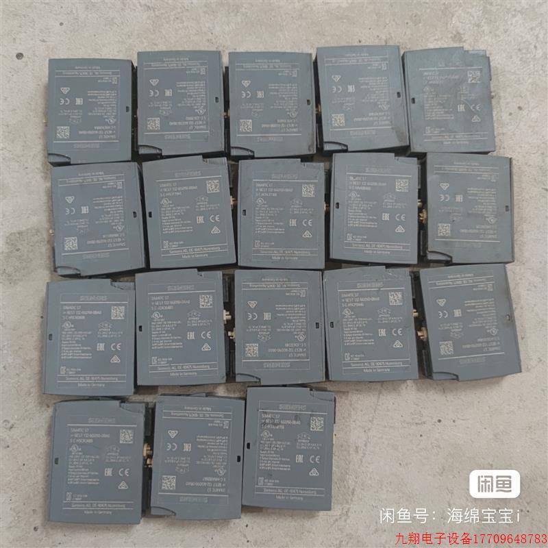 拍前询价:PLC 6ES7 132-6GD50-0BA0 实物拍