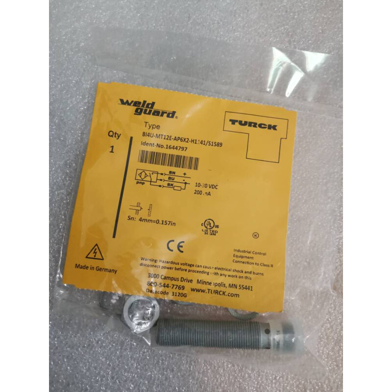 拍前询价：全新原装TURCK BI4U-MT12E-AP6X2-H1141/S1589 1
