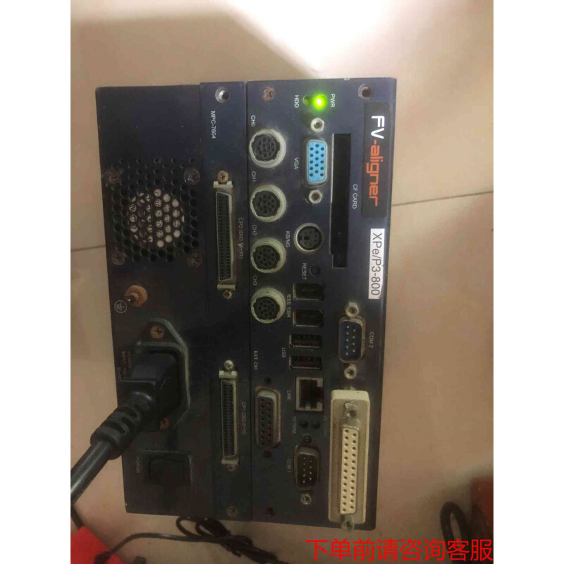 拍前询价：FV1100影像处理控制器FV-1100-0D0 机器通电显《议价品