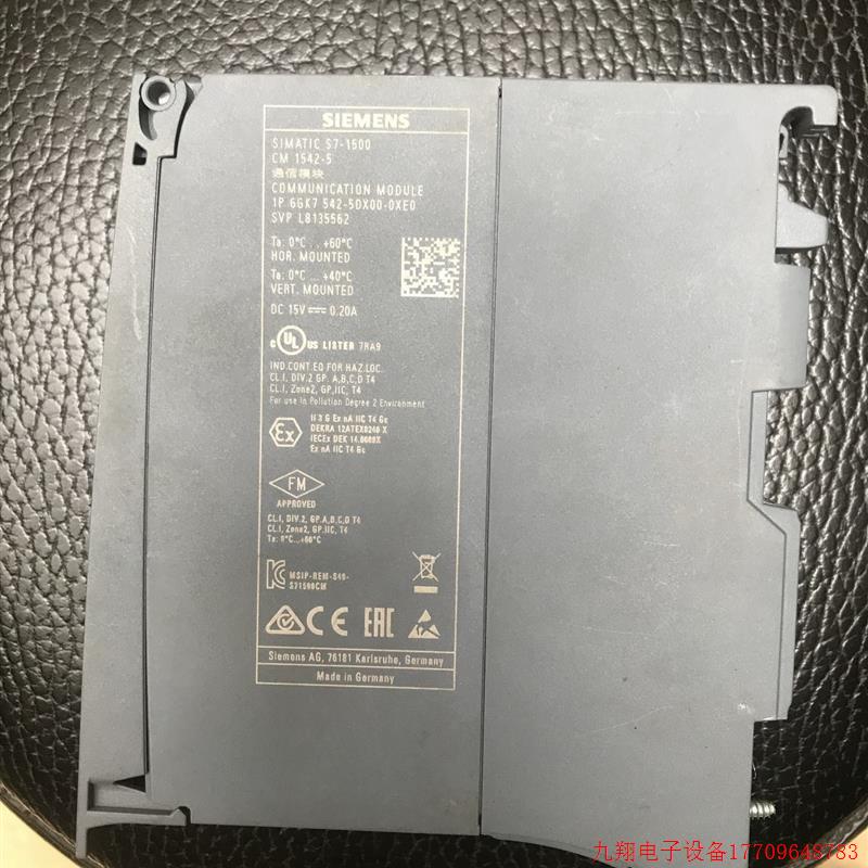 拍前询价:6GK7542-5DX00-0XE0 以太网通讯处理器 6GK7542-5DX00-