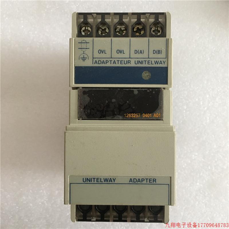 拍前询价:原装控制器12632570401A01 ADAPTATEUR UNITELWAY  TSX