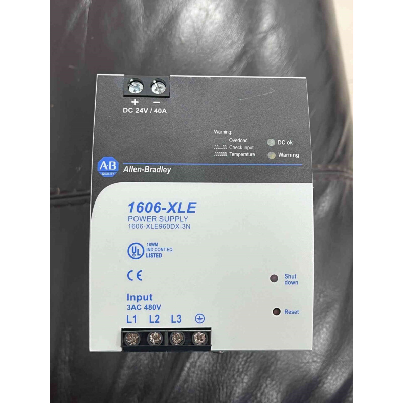 拍前询价：1606-XLE960DX-3N AB 480VAC直流稳压