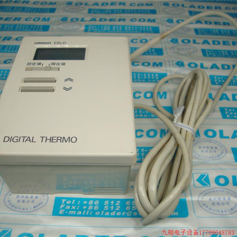 拍前询价:OMRONOMRON温控器 E5LD-5C AC100V 2M  -40to40C 包装
