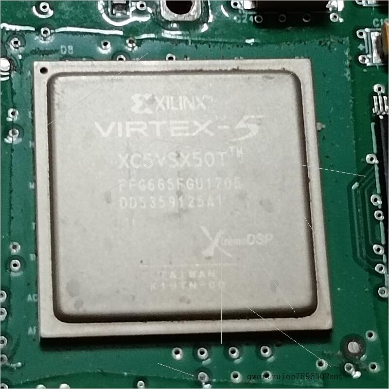 拍前询价：赛灵思XC5VSX50T只有一个,带板一起出,便宜处理有兴趣